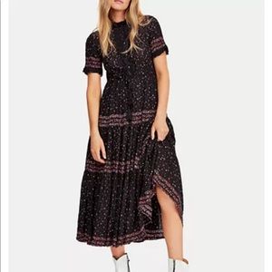 Free People Rare Feeling Black Dress- XSmall
